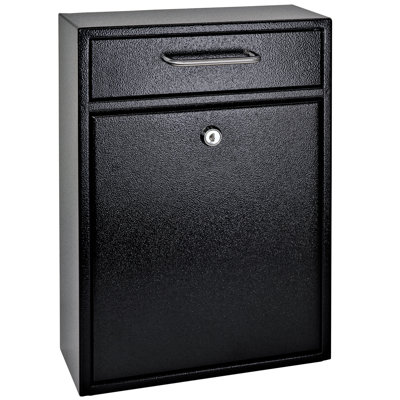 Steel Wall Mounted Mailbox with Magnetic Closure