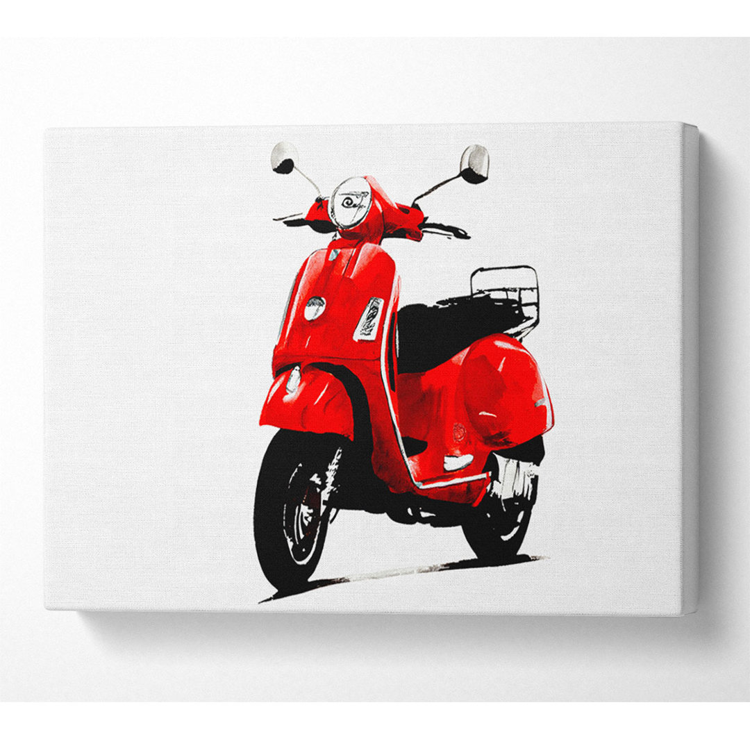 Vespa Mopede - Druck