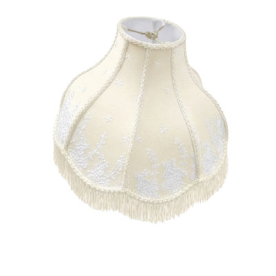 Victorian Scalloped Fringe Lamp Shades