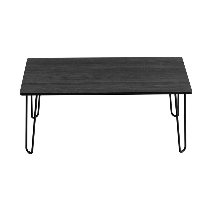 Four Leg Coffee Table, Black