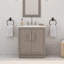 Ensemble de meuble-lavabo simple 30 po Kamila-1140731642