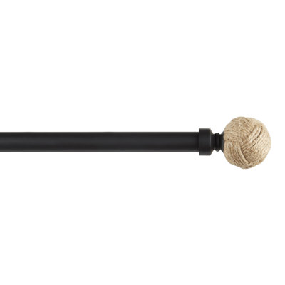 Tricia Rope Knot Curtain Rod Set