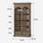 Rustic Vintage Solid Wood Bookcase