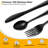 Latitude Run® Tiala Stainless Steel Flatware Set - Service for 8-1093091163