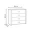 Bramley 4 Drawers Chest