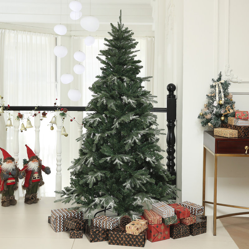 Arbre de Noël artificiel enneigé 6 pieds avec 850 branches