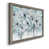 Toile avec cadre gris