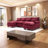 U-Shaped Cloud Sectional Sofa with Double Chaise, Chenille Fabric 8-Pillow Sofa-1673556820
