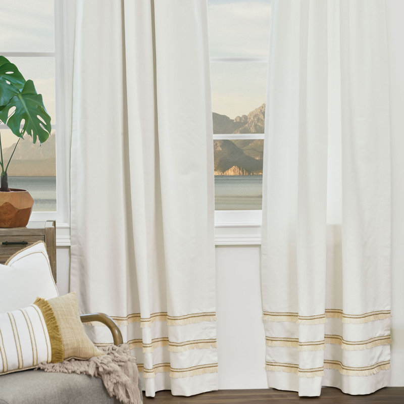 Wren Room Darkening Curtain, 48" W x 120" L