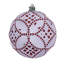 Vickerman Etch Antique White Brush Ornament Set.-1969729696-1969729698
