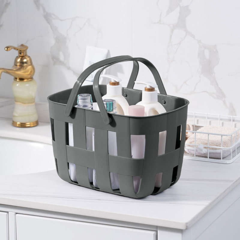 Panier de bain en plastique Panier de rangement Panier de bain, Army Green
