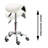 Adjustable Height Ergonomic Lab Stool with Wheels-1205419717