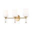 Kinzie 24 inch Modern Gold 3 Light Vanity-123223097