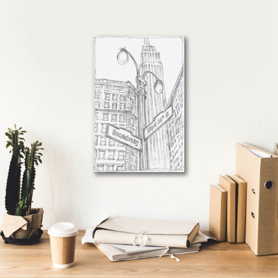«Ny Intersection 2» par Ethan Harper, art mural sur toile