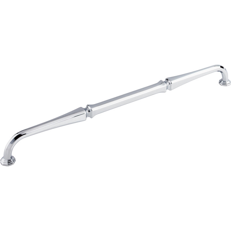 Chalet 12" Center to Center Bar Pull, Polished Chrome