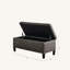 Banc de rangement capitonné à fermeture douce-620099575