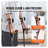 VEVOR Forearm Crutches Pair - Adjustable Height Aluminum Walking Canes with Ergonomic Armrests for Injury Recovery & Mobility Support (350lbs Capacity)