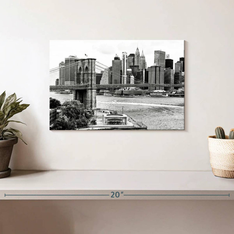 Harpa The Brooklyn Bridge, 8" H x 12" W
