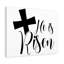 He Is Risen - Wrapped Canvas Print-334340847