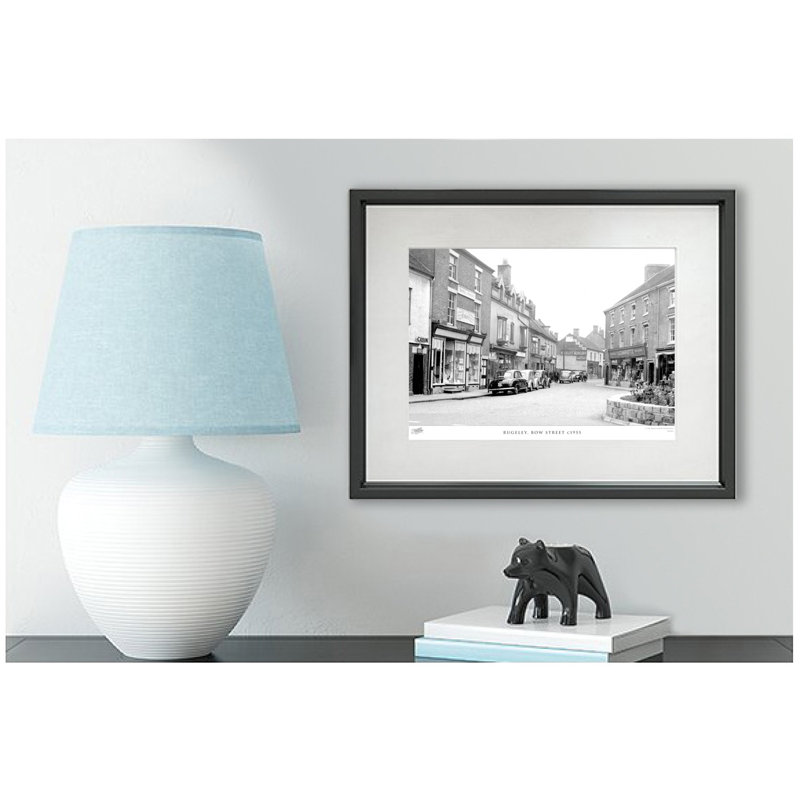 Rugeley, Bow Street C1955 - Single Picture Frame Print, 40cm H x 50cm W x 2.3cm D