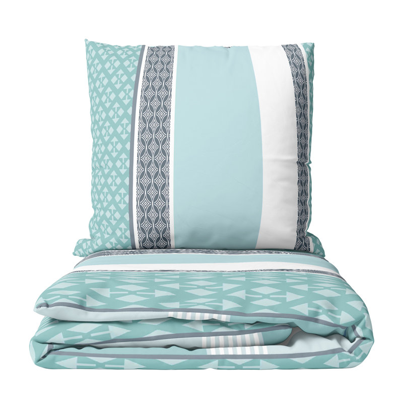 Roeut Duvet Cover, 200 x 200cm Duvet Cover + 2 80 x 80cm Pillowcases