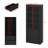 Elegent Display Cabinet With Tempered Glass Door-120680430