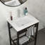 Meuble-lavabo simple 24 po avec lavabo