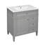 Meuble-lavabo de 30 po avec lavabo supérieur
