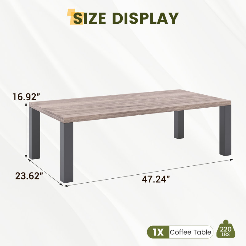 Table basse d'extérieur