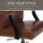 Raker 3 Piece Executive Desk Office Set