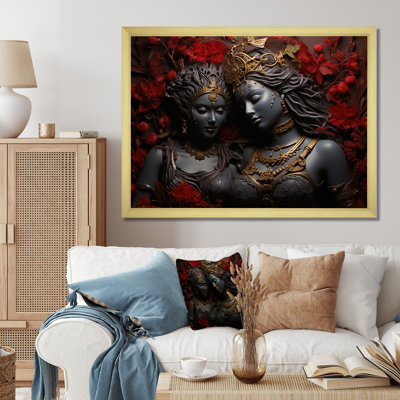 Hindouisme Ramayanas Regal Ruby sur toile