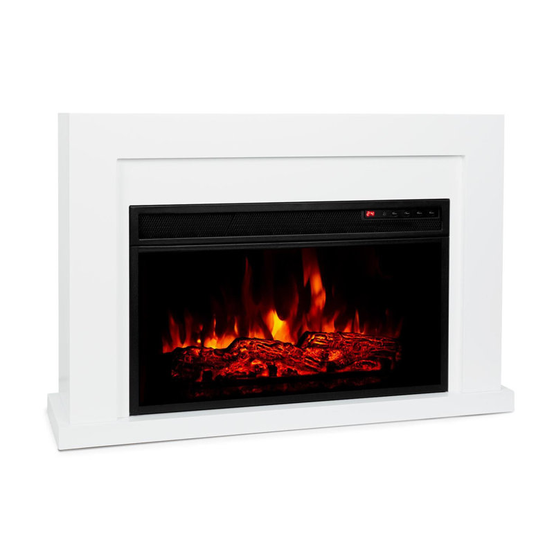 Bianca Klarstein 86cm W White Electric Fireplace