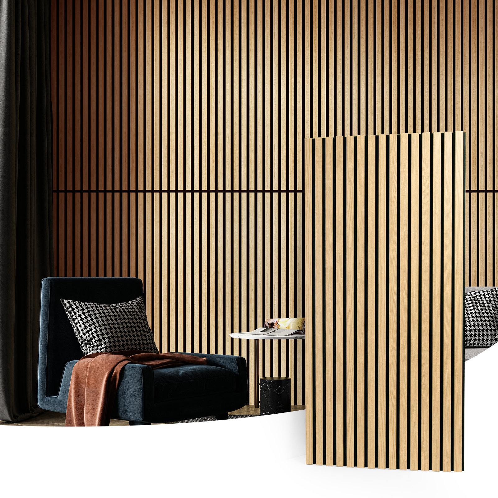 Paintable MDF Slat Wall Panelling- Order Online Today.