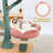 47.8'' Everhard Tulip Cat Tree with Cat Scratching Posts, Large Cat Tower with Comfy Cat Perch for Indoor Cats, Modern Cat Furniture-1548289526