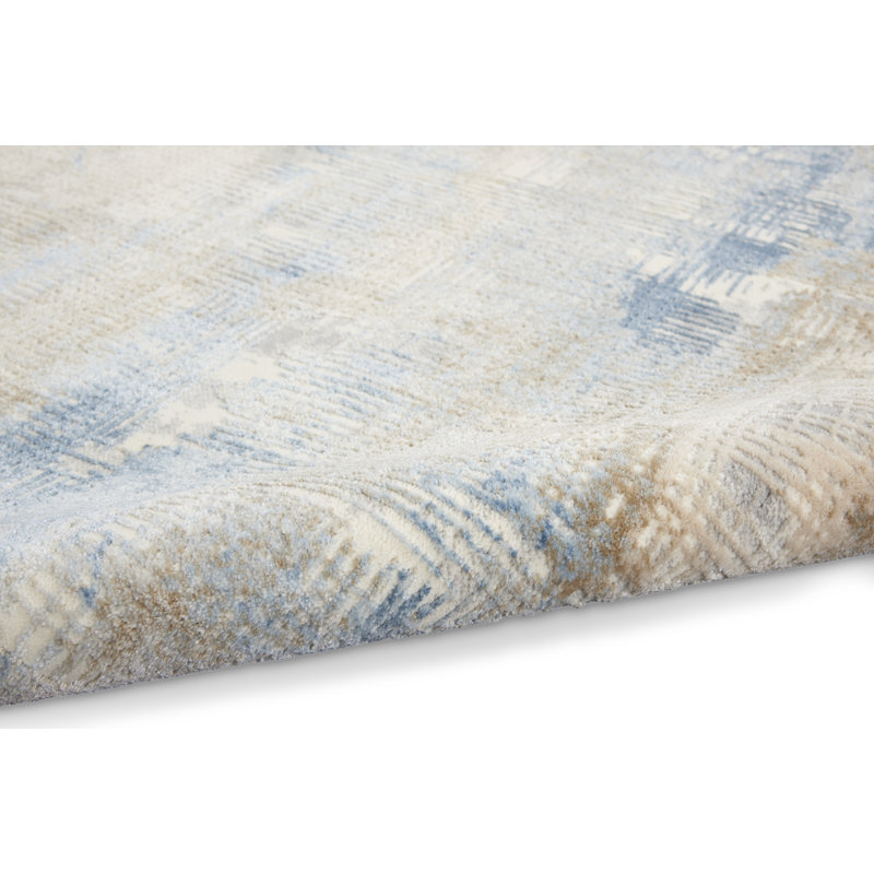 Rush Abstract Area Rug, Rectangle 244 x 305cm