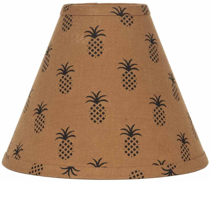 8" H x 12" W Cotton Empire Lamp Shade, 8" H x 12" W x 12" D