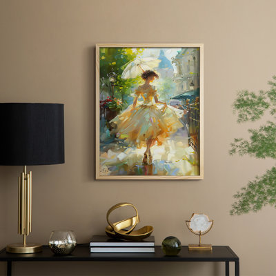 «WOMEN Series DCCCLX», reproduction encadrée - bois massif