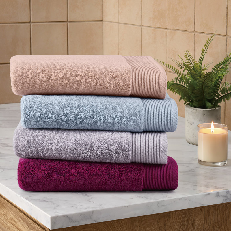 Cannon Heritage 4 Piece Bath Towel Set, Blue
