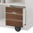 Farmhouse Kitchen Island With Drop Leaf, Power Outlet, Storage Doors, Drawers, And Spice Rack On Rolling Wheels.-1900848897