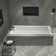 Cloudbreak 66" x 36" Drop in Combination Acrylic Bathtub with Heater