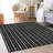 Premium Machine Washable Prisco Black Rug-165391164