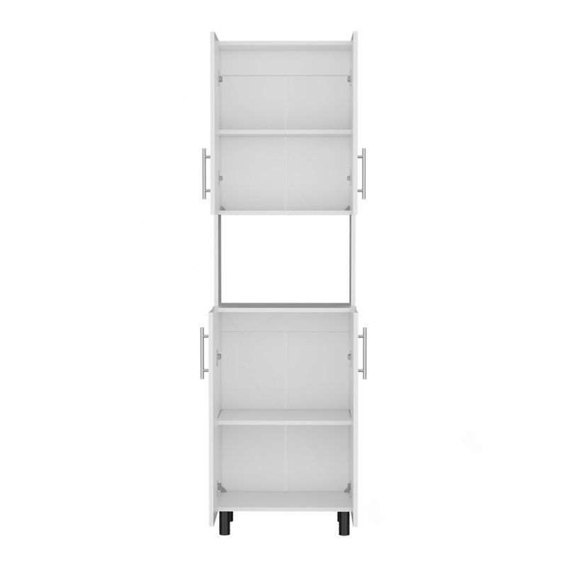 Garde-manger, 4 portes, 4 tablettes