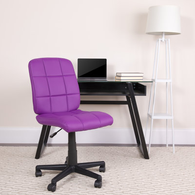 Bonavant Mid-Back Quilted Vinyl Swivel Task Office Chair by ColorLife