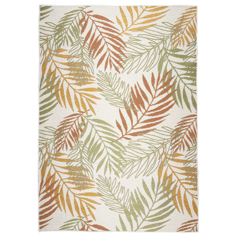 Bentzel Indoor/Outdoor Area Rug, Rectangle 5'3" x 7'3"