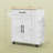 HOMCOM Kitchen Island With Storage, Rolling Kitchen Cart With AC Outlets And USB Ports, Microwave Stand With Towel And Spice Rack-1691386141
