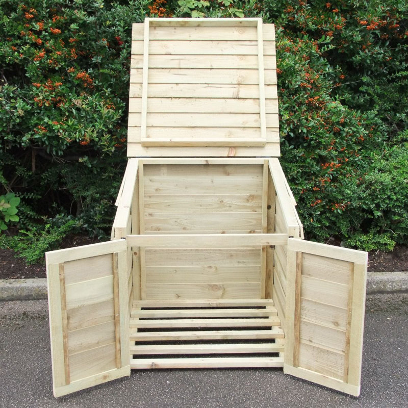 90cm W x 90cm D Wood Log Store