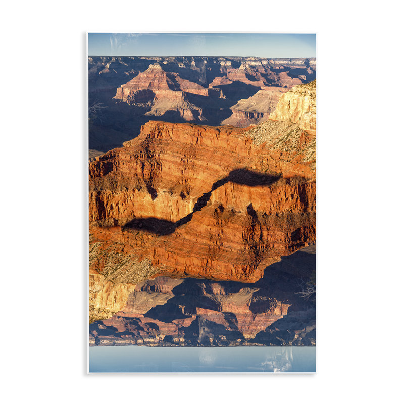 «Canyon Landscape Panorama», plaque murale par Robin Vandenabeele, H 15 po x l 10 po
