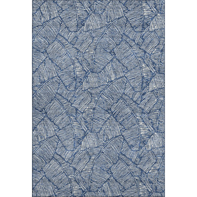 Premium Machine Washable Prisco Navy Rug