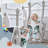 COOSEON Plastic Swing Set with 2 Swing(s)
