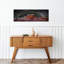 Cosmic Red Rock Night, paysage abstrait contemporain tranquille, nature, art mural-286517569